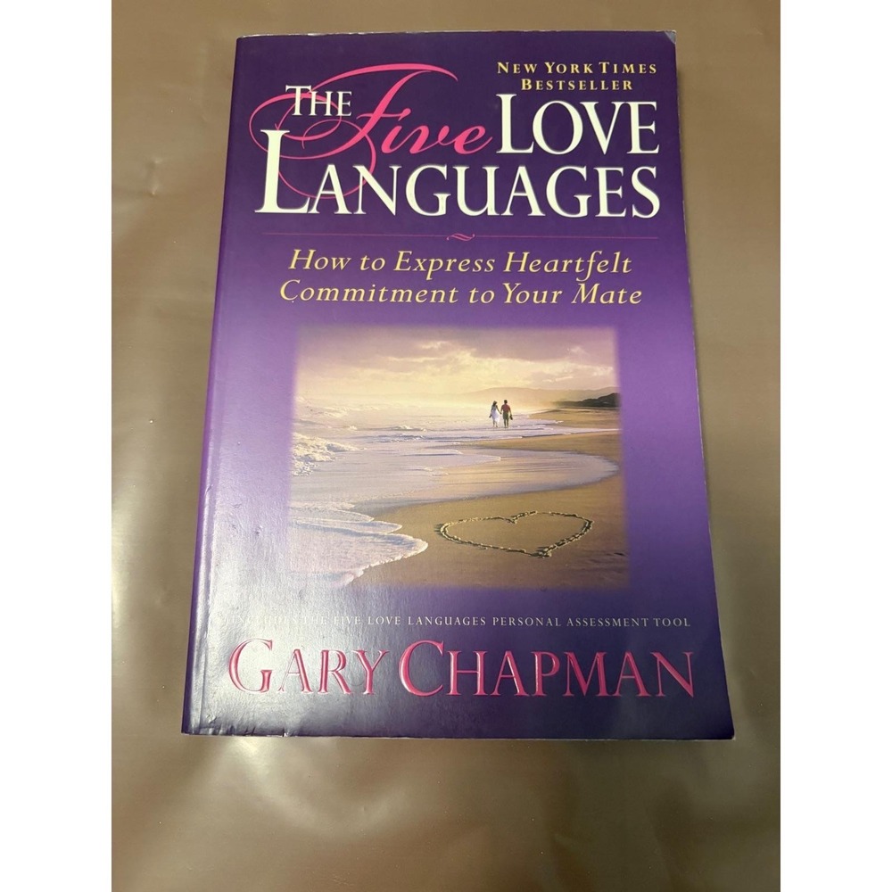 The Five Love Languages Gary Chapman Paperback Relationship Self-Help Book